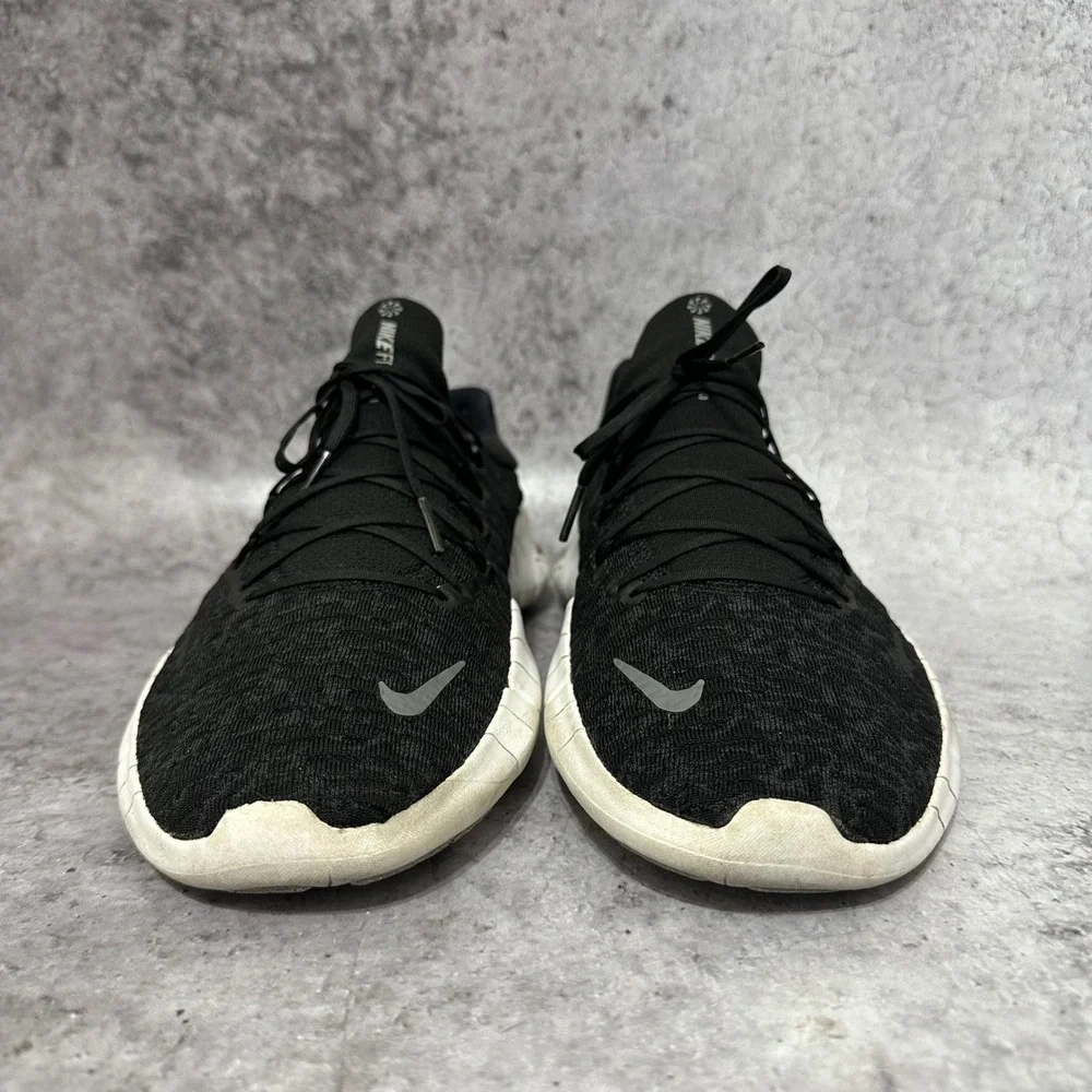 Nike Free Run 5.0 Mens 11 Black Running Shoes CZ1884-001 Next Nature Low Top